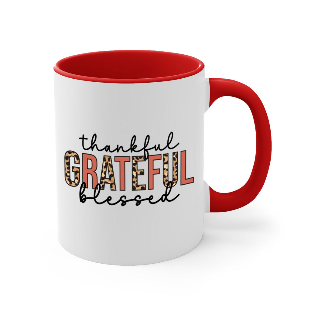 Thankful grateful blessed 602#- fall-Mug / Coffee Cup
