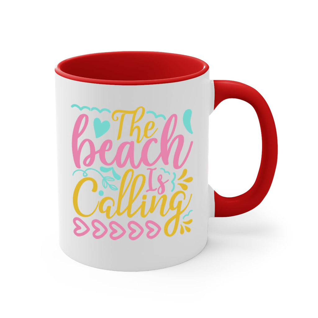 The beach is calling Style 1#- Summer-Mug / Coffee Cup