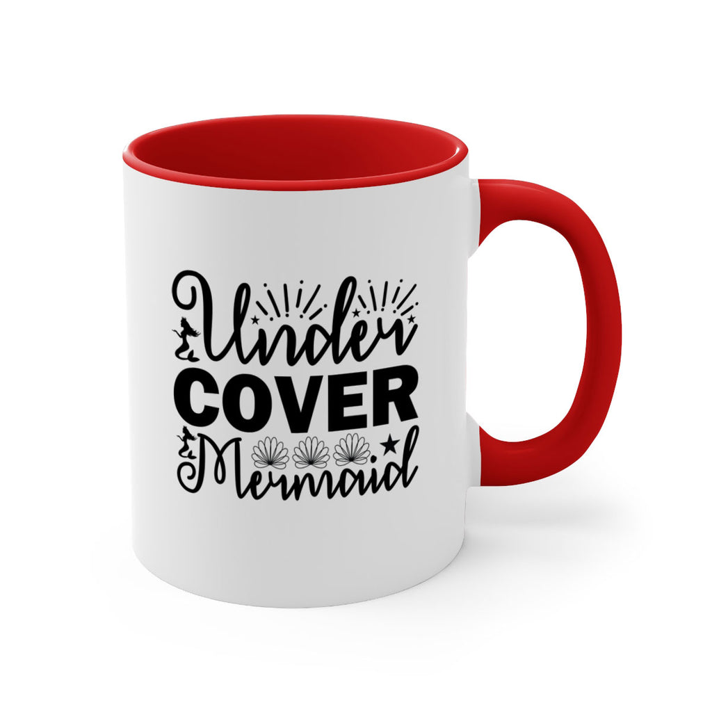 Under Cover Mermaid design 652#- mermaid-Mug / Coffee Cup