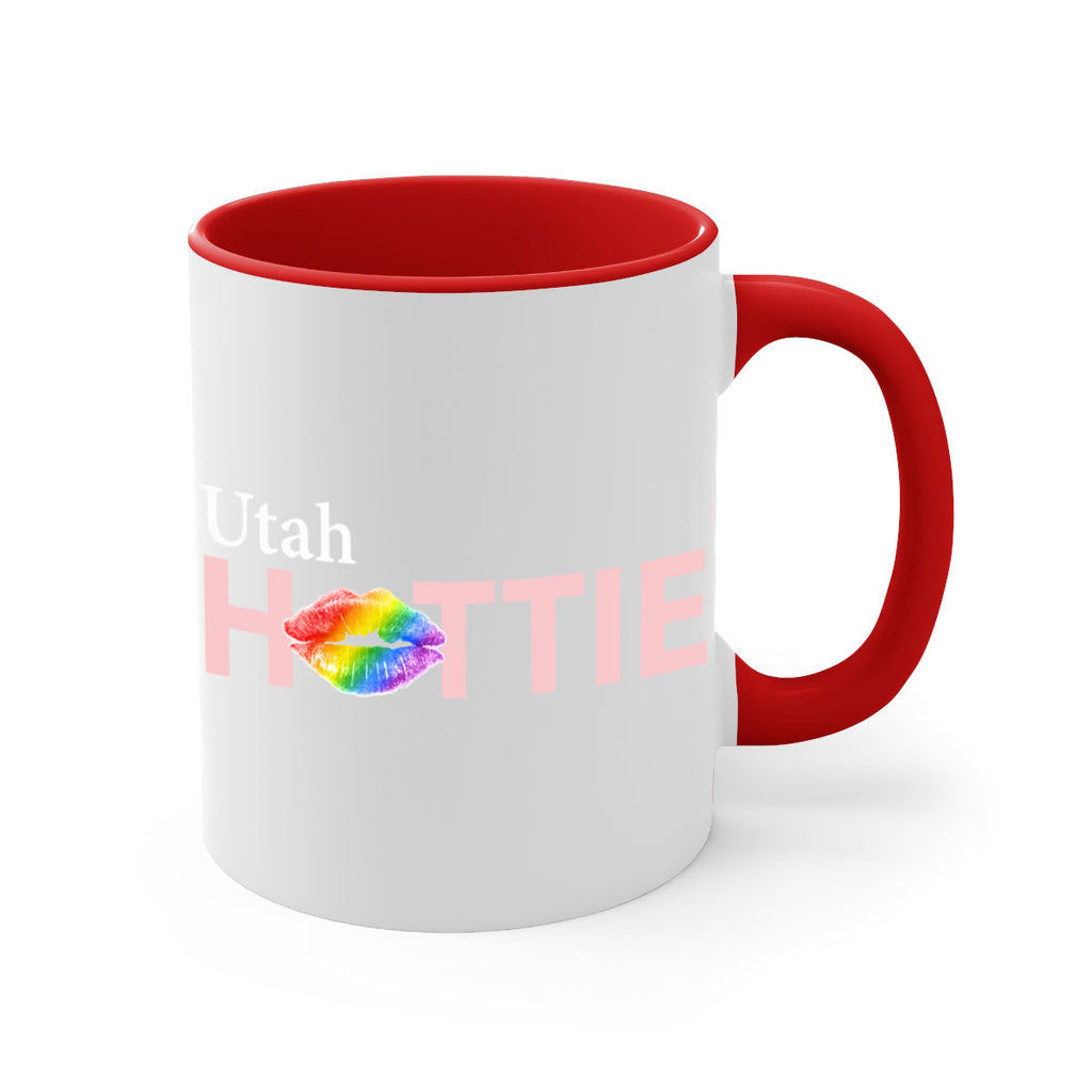 Utah Hottie with rainbow lips 95#- Hottie Collection-Mug / Coffee Cup