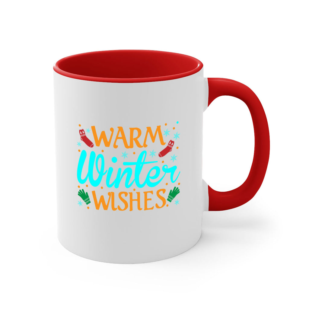 Warm Winter Wishes 465#- winter-Mug / Coffee Cup