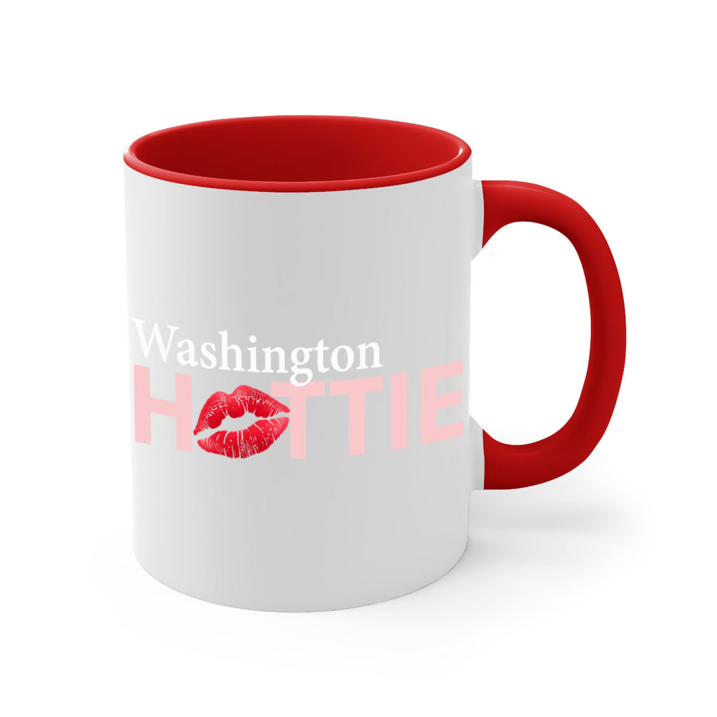 Washington Hottie With Red Lips 101#- Hottie Collection-Mug / Coffee Cup