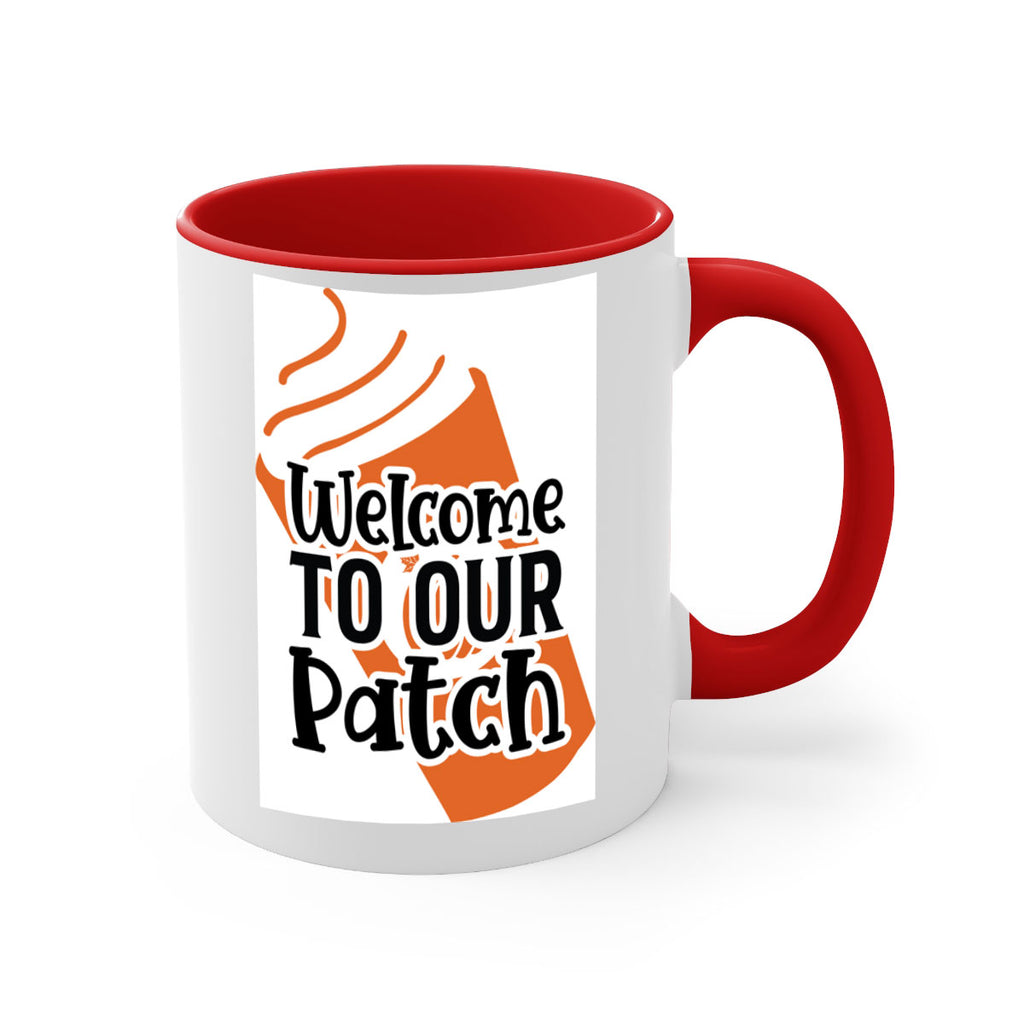 WelcometoOurPatch 642#- fall-Mug / Coffee Cup