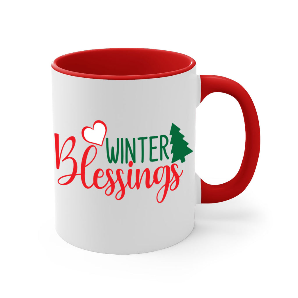 Winter Blessings 546#- winter-Mug / Coffee Cup