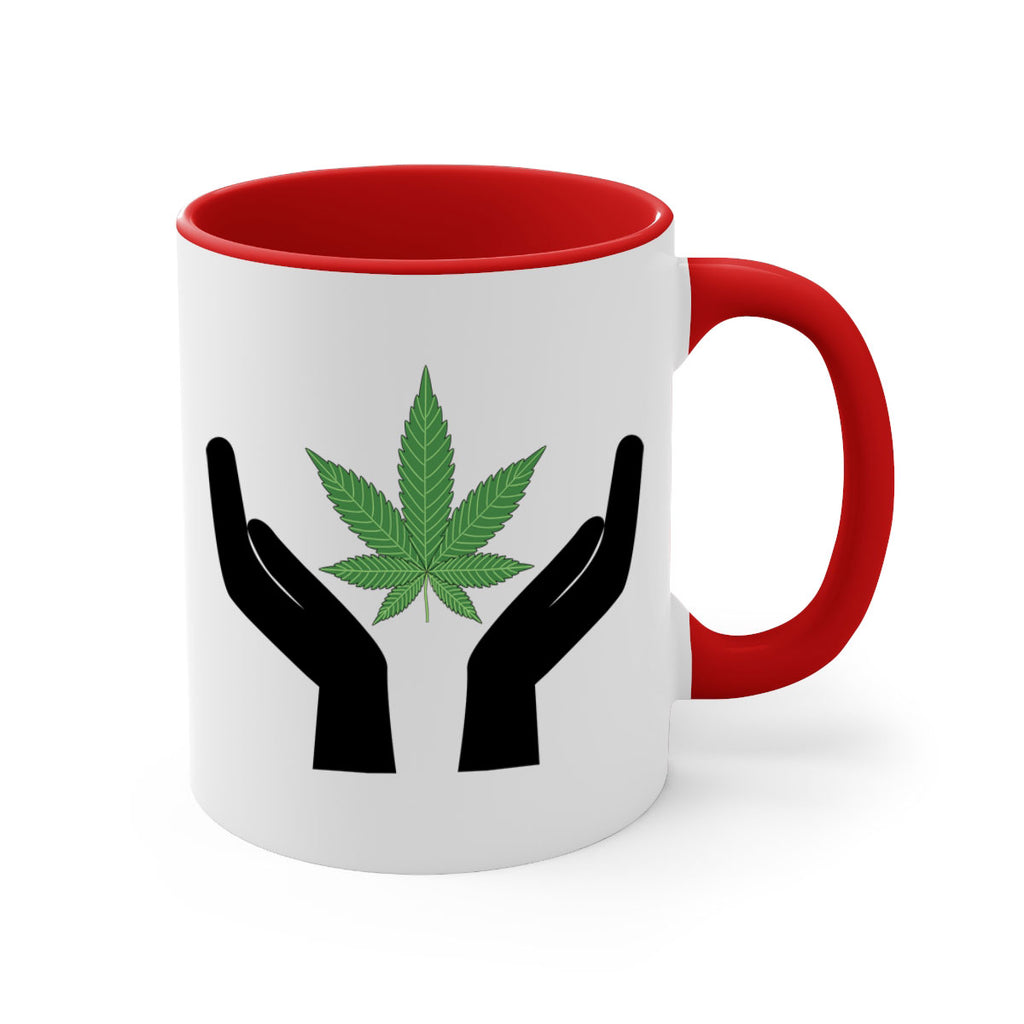 cannabis hands 44#- marijuana-Mug / Coffee Cup