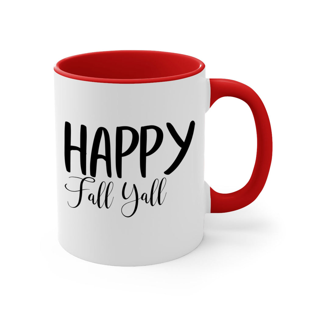 happy fall yall 230#- fall-Mug / Coffee Cup