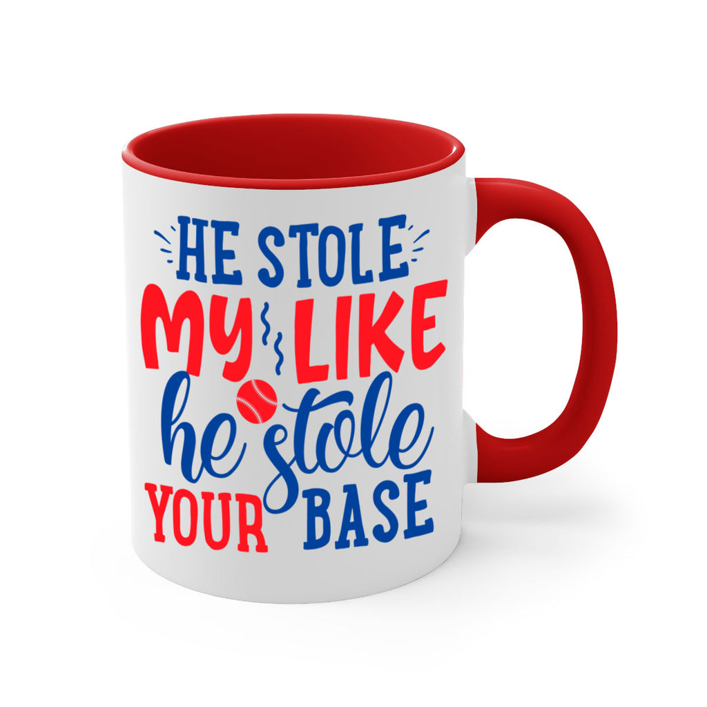 he stole my like he stole your base 2076#- baseball-Mug / Coffee Cup