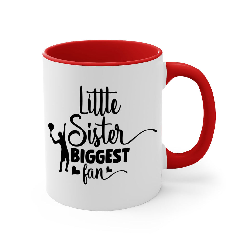 little sister biggest fan 862#- tennis-Mug / Coffee Cup