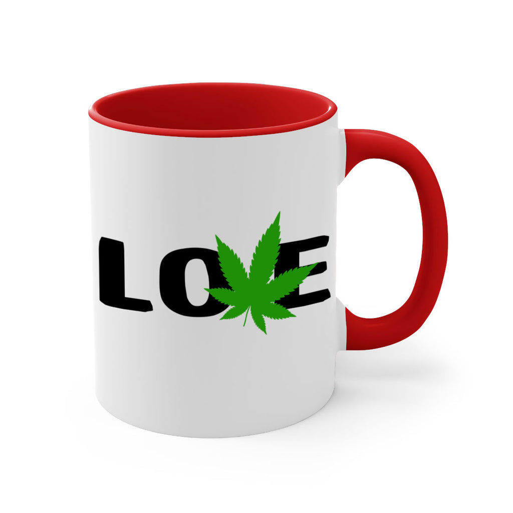 love cannabis 190#- marijuana-Mug / Coffee Cup