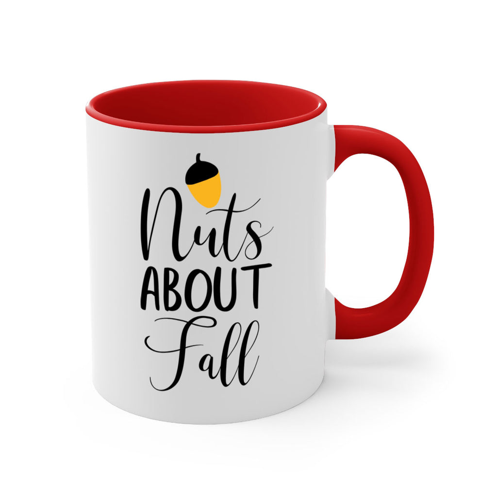 nuts about fall 445#- fall-Mug / Coffee Cup
