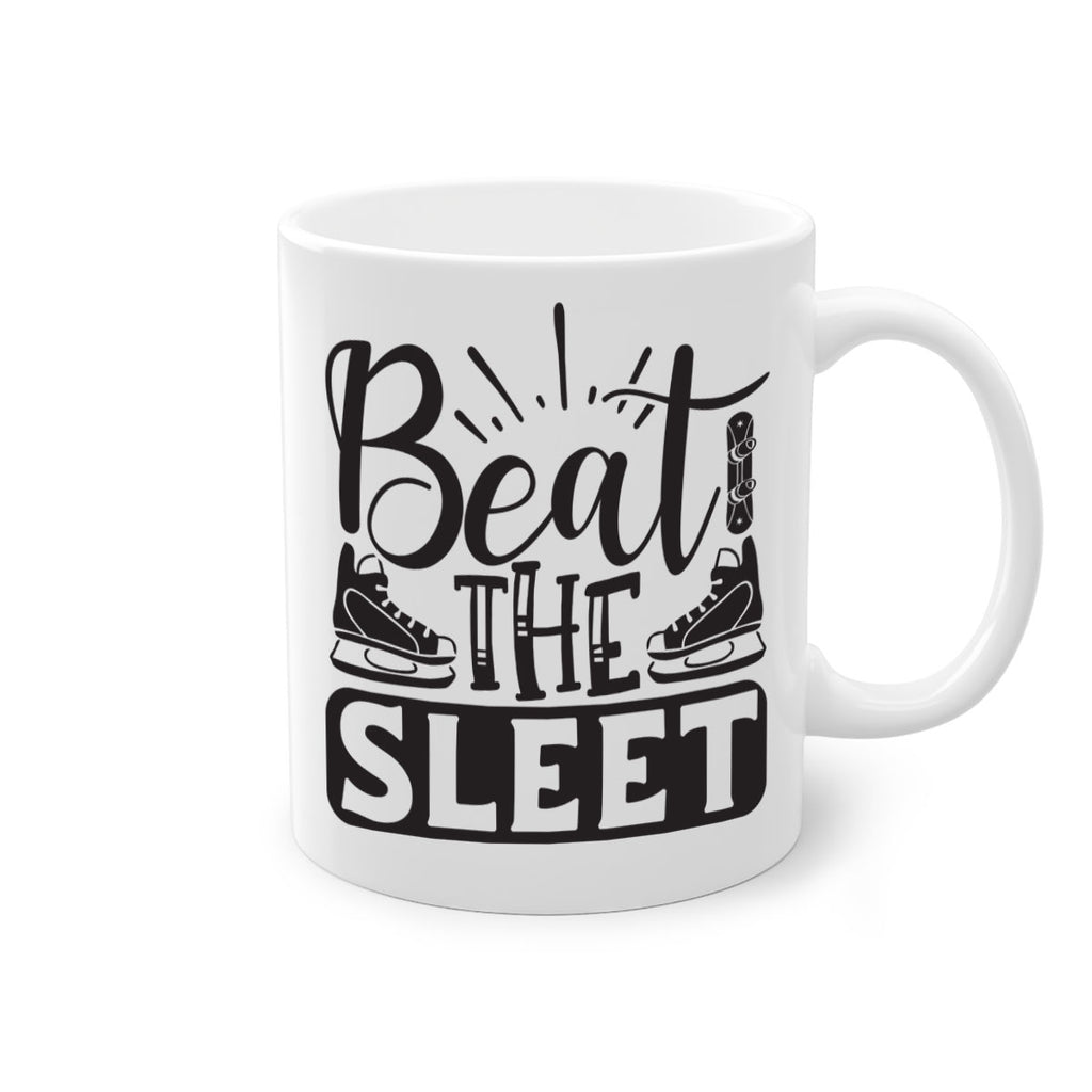 Beat the sleet 24#- winter-Mug / Coffee Cup