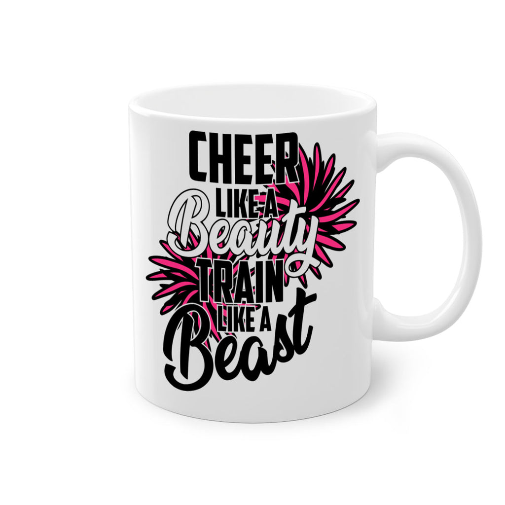 Cheer like a Beauty Train like a Beast 1388#- cheer-Mug / Coffee Cup