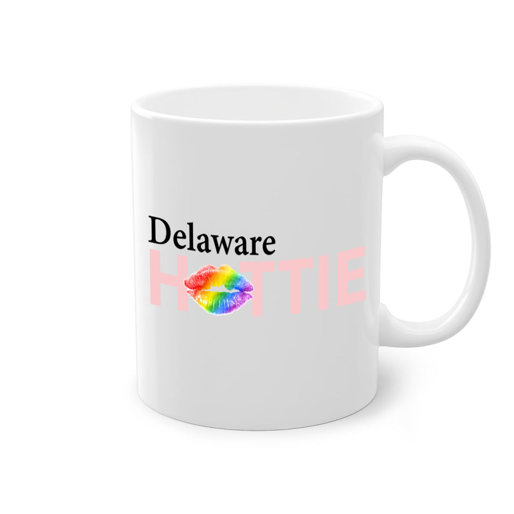 Delaware Hottie with rainbow lips 8#- Hottie Collection-Mug / Coffee Cup