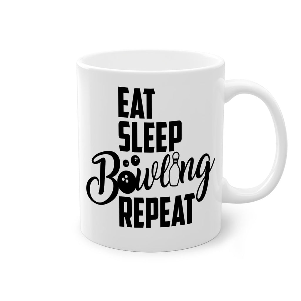 Eat Sleep Bowling Repeat 1322#- bowling-Mug / Coffee Cup