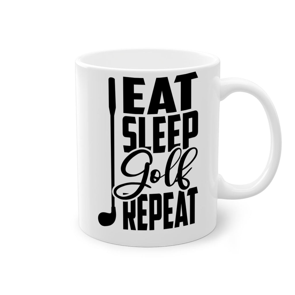 Eat Sleep Golf Repeat 1312#- golf-Mug / Coffee Cup