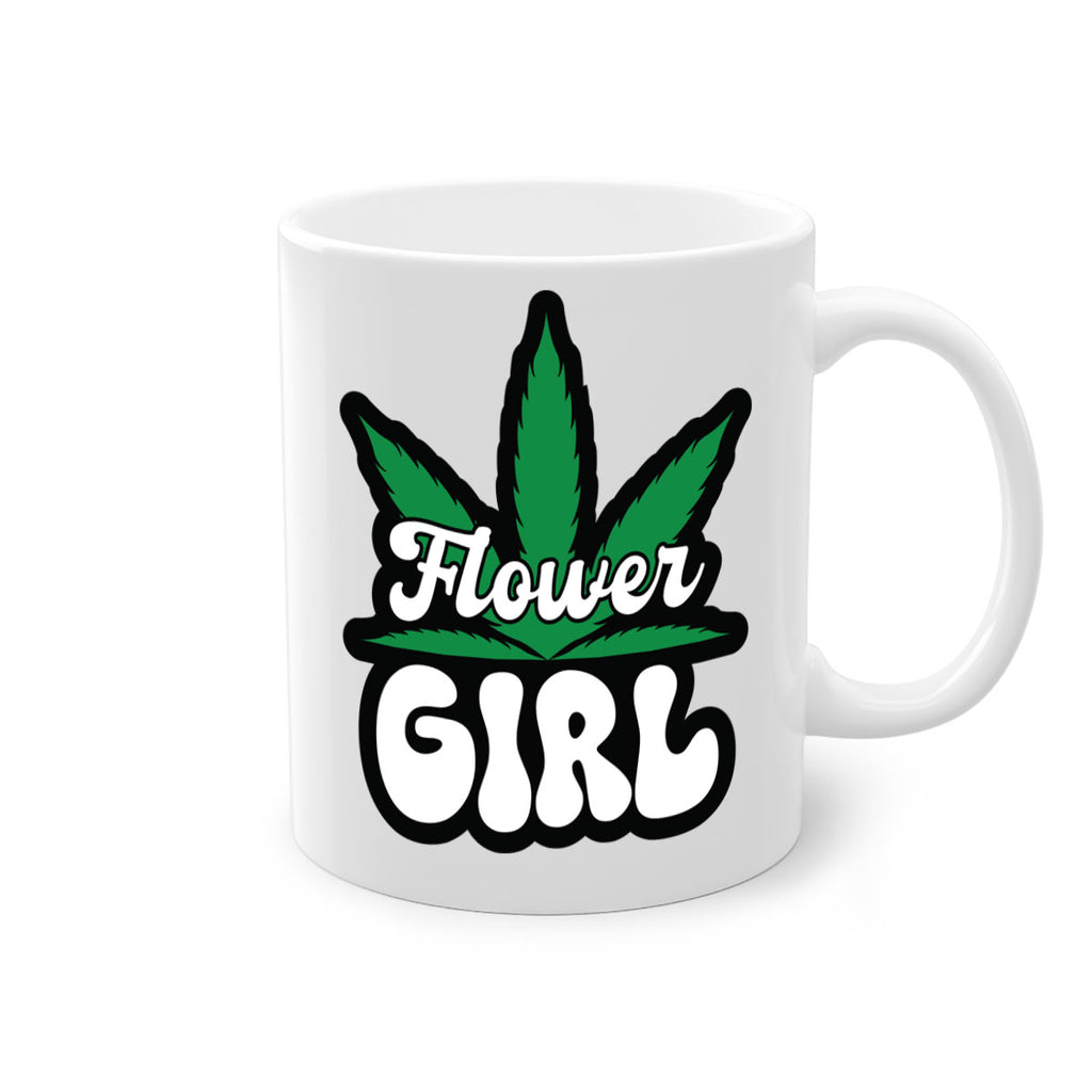 Flower girl 85#- marijuana-Mug / Coffee Cup