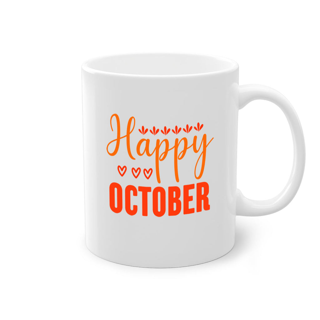 Happy October Design 237#- fall-Mug / Coffee Cup