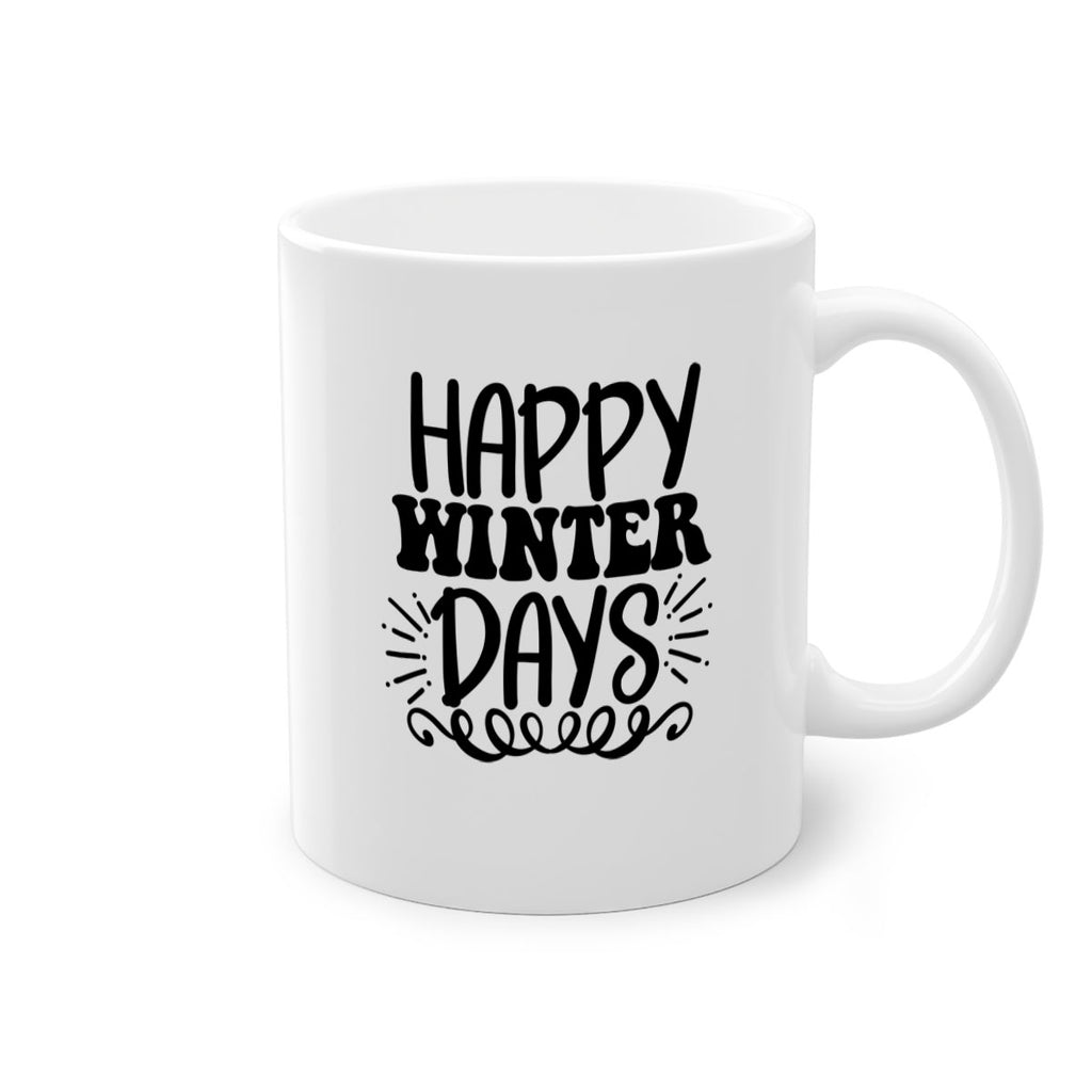 Happy Winter Days 126#- winter-Mug / Coffee Cup