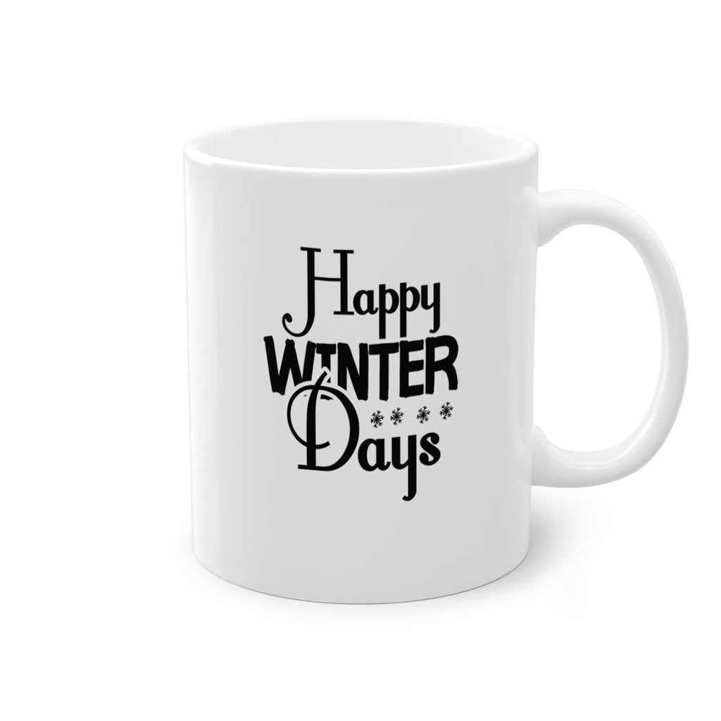 Happy Winter Days 128#- winter-Mug / Coffee Cup