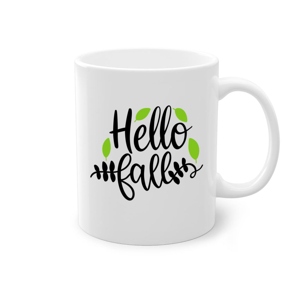 Hello Fall 283#- fall-Mug / Coffee Cup