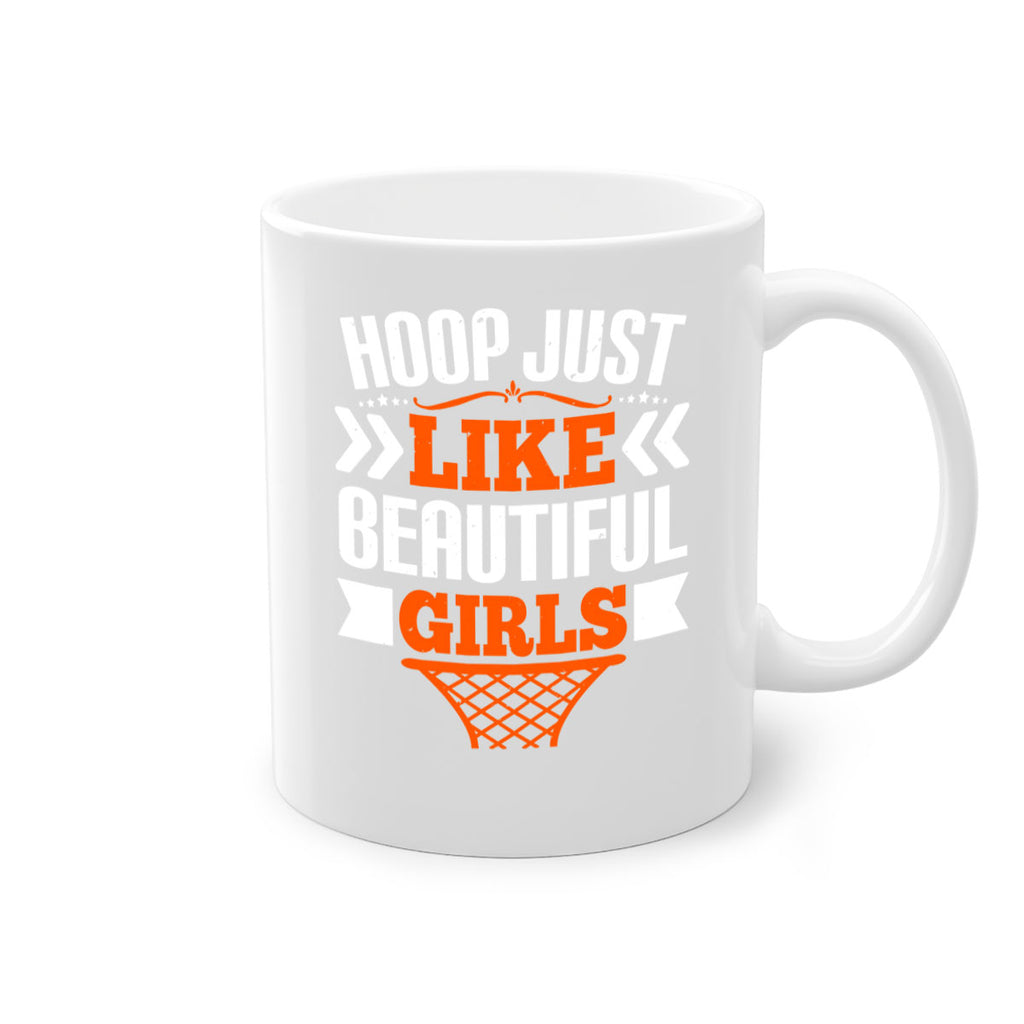 Hoop just like beautiful girls 1179#- basketball-Mug / Coffee Cup