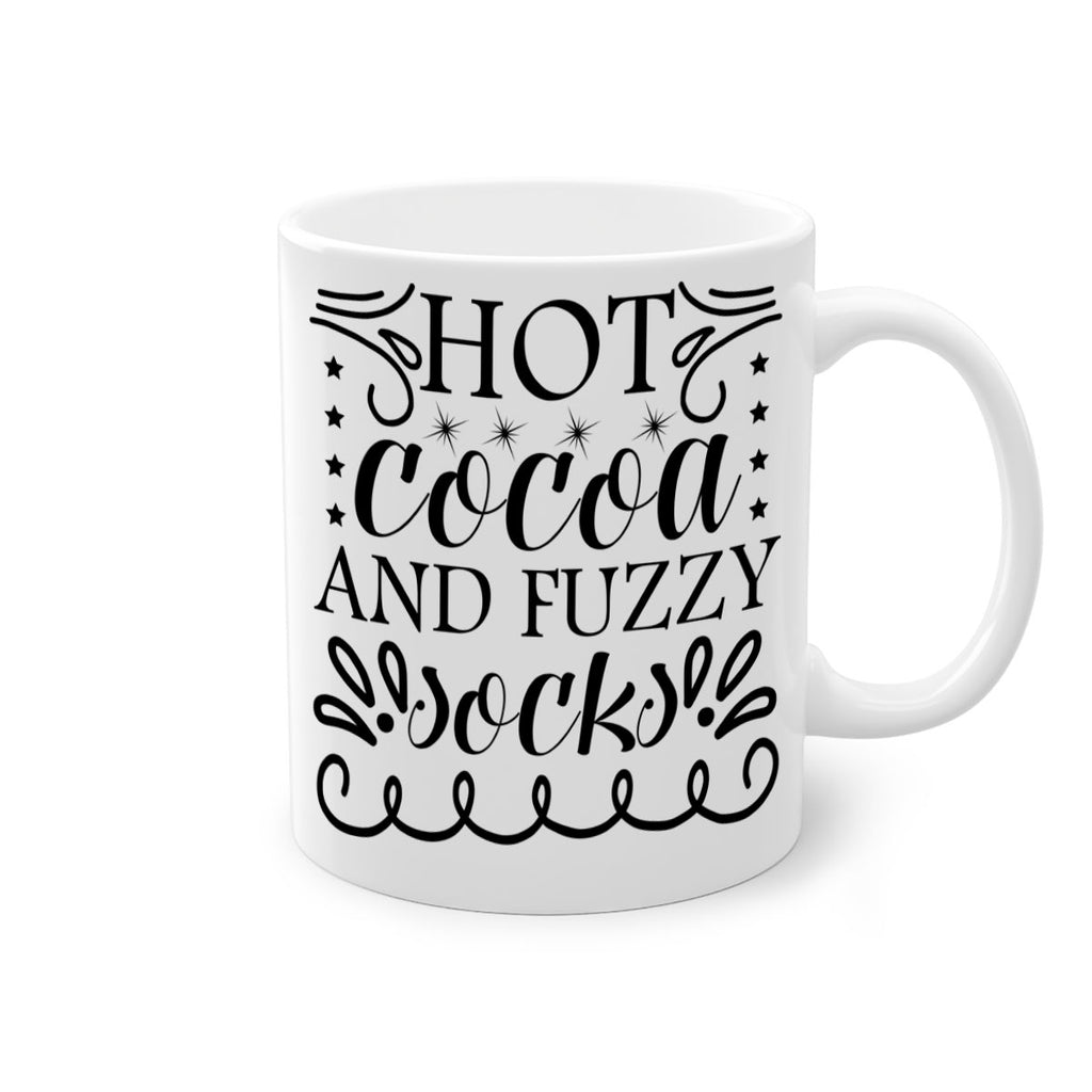 Hot Cocoa and Fuzzy Socks 217#- winter-Mug / Coffee Cup