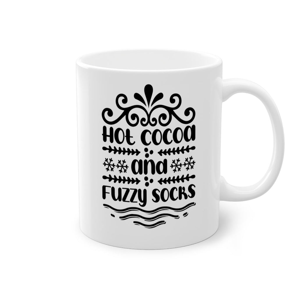 Hot Cocoa and Fuzzy Socks 219#- winter-Mug / Coffee Cup