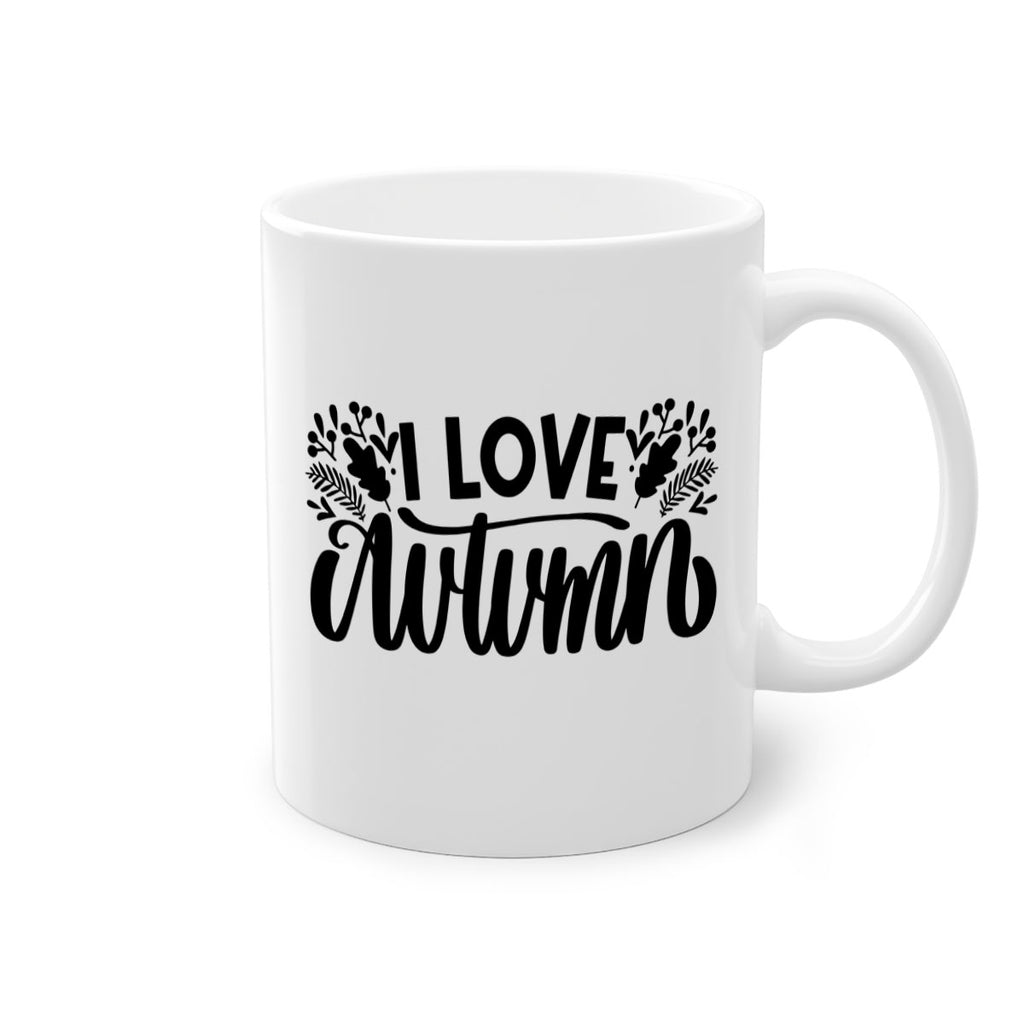 I Love Autumn 497#- fall-Mug / Coffee Cup