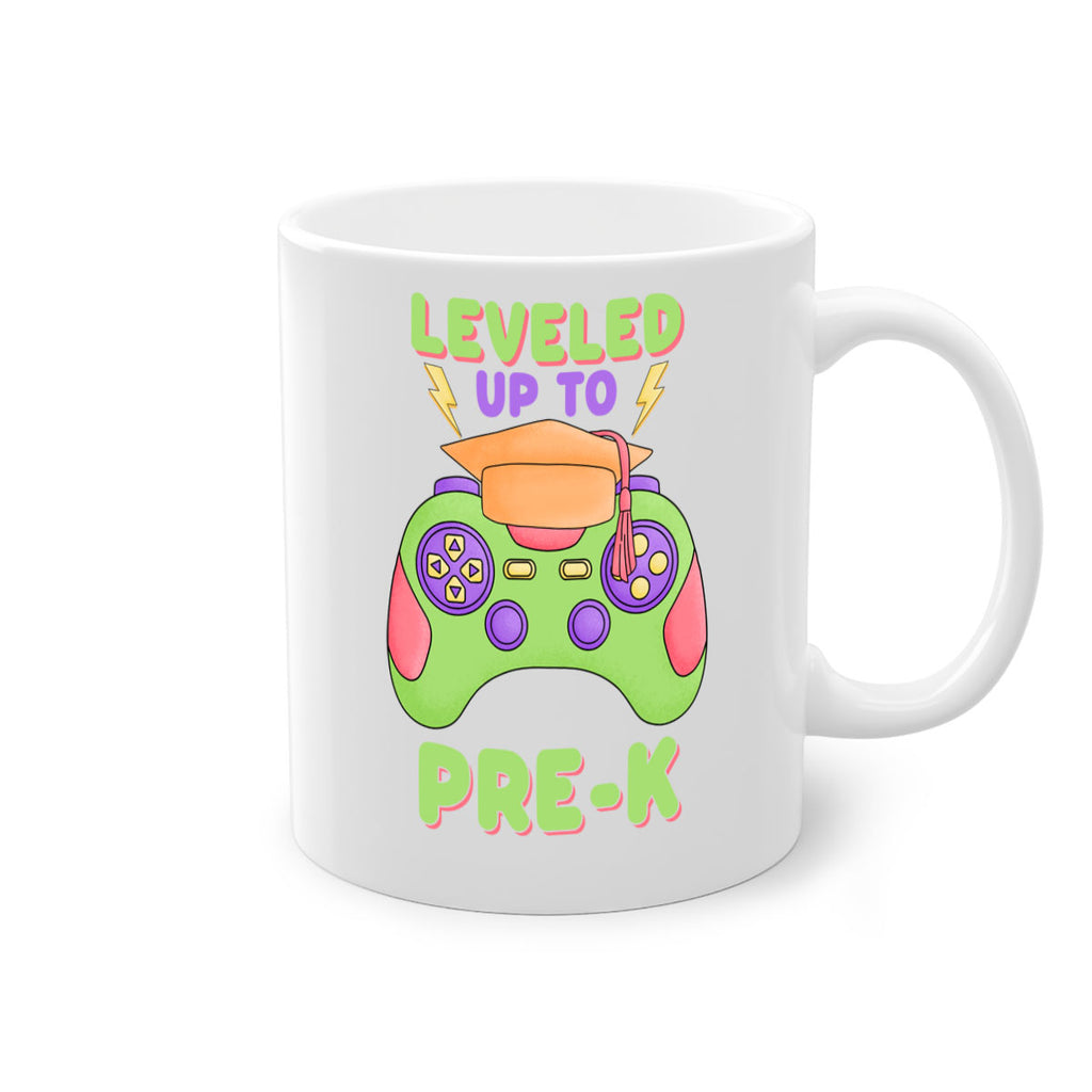 Leveled up to PreK Gamer 16#- preK-Mug / Coffee Cup