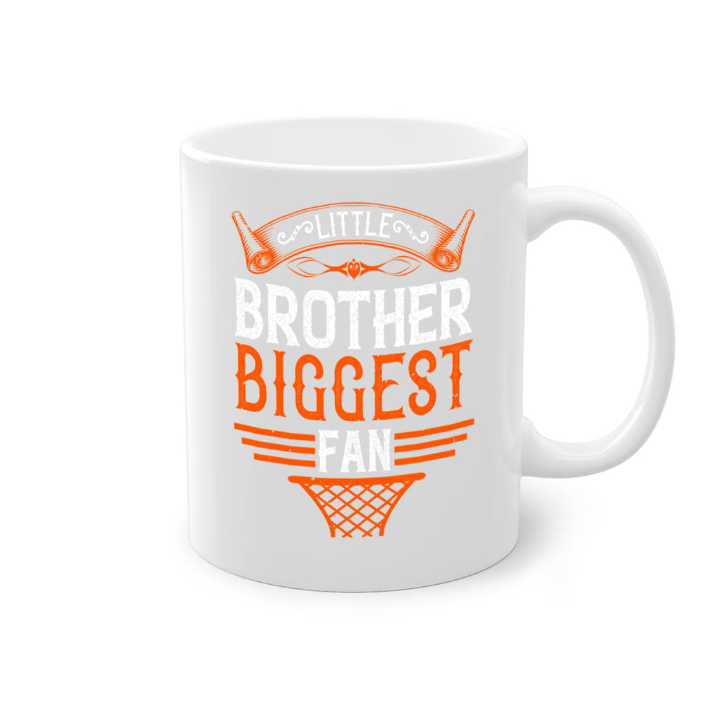 Little brother biggest fan 2023#- basketball-Mug / Coffee Cup