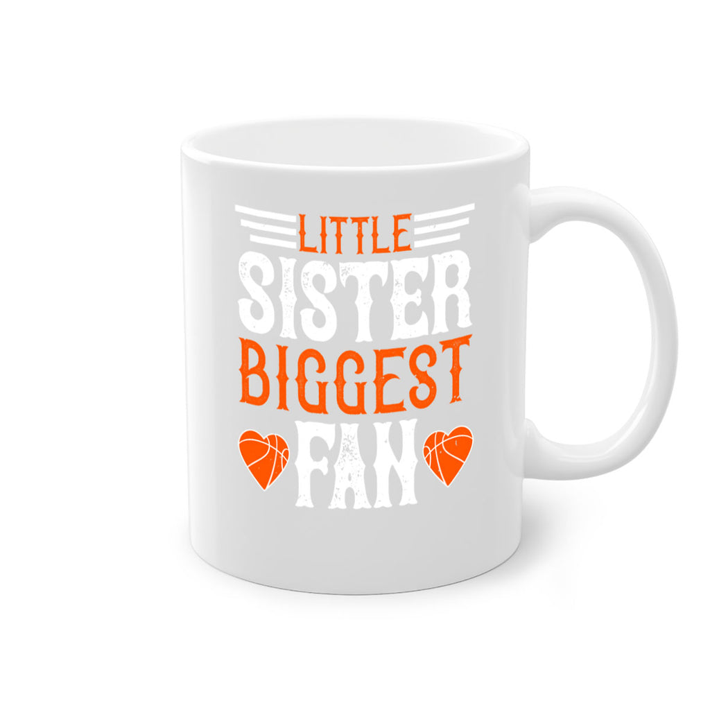 Little sister biggest fan 1983#- basketball-Mug / Coffee Cup