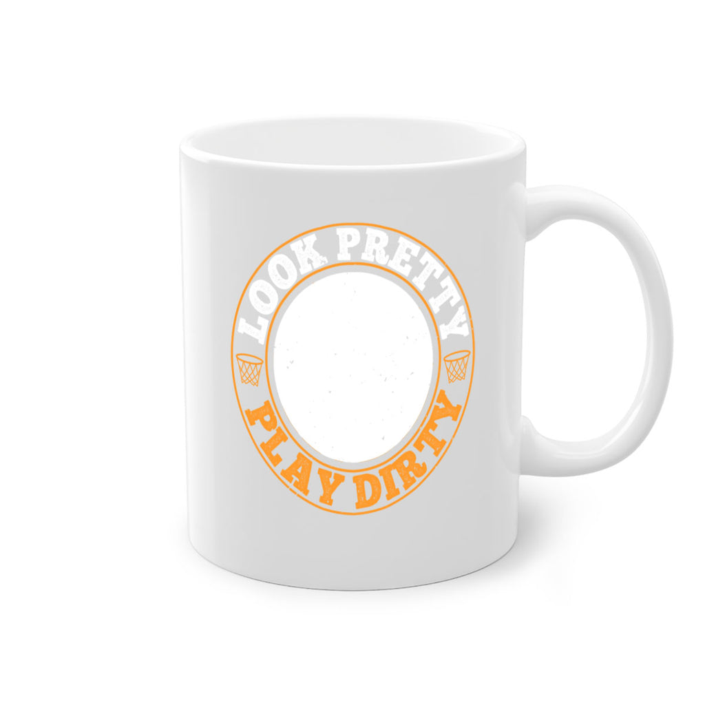 Look pretty Play dirty 1945#- basketball-Mug / Coffee Cup