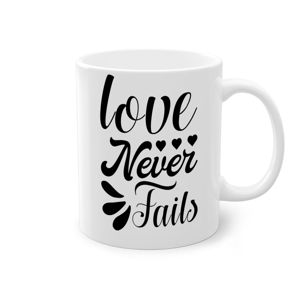 Love Never Fails 316#- winter-Mug / Coffee Cup