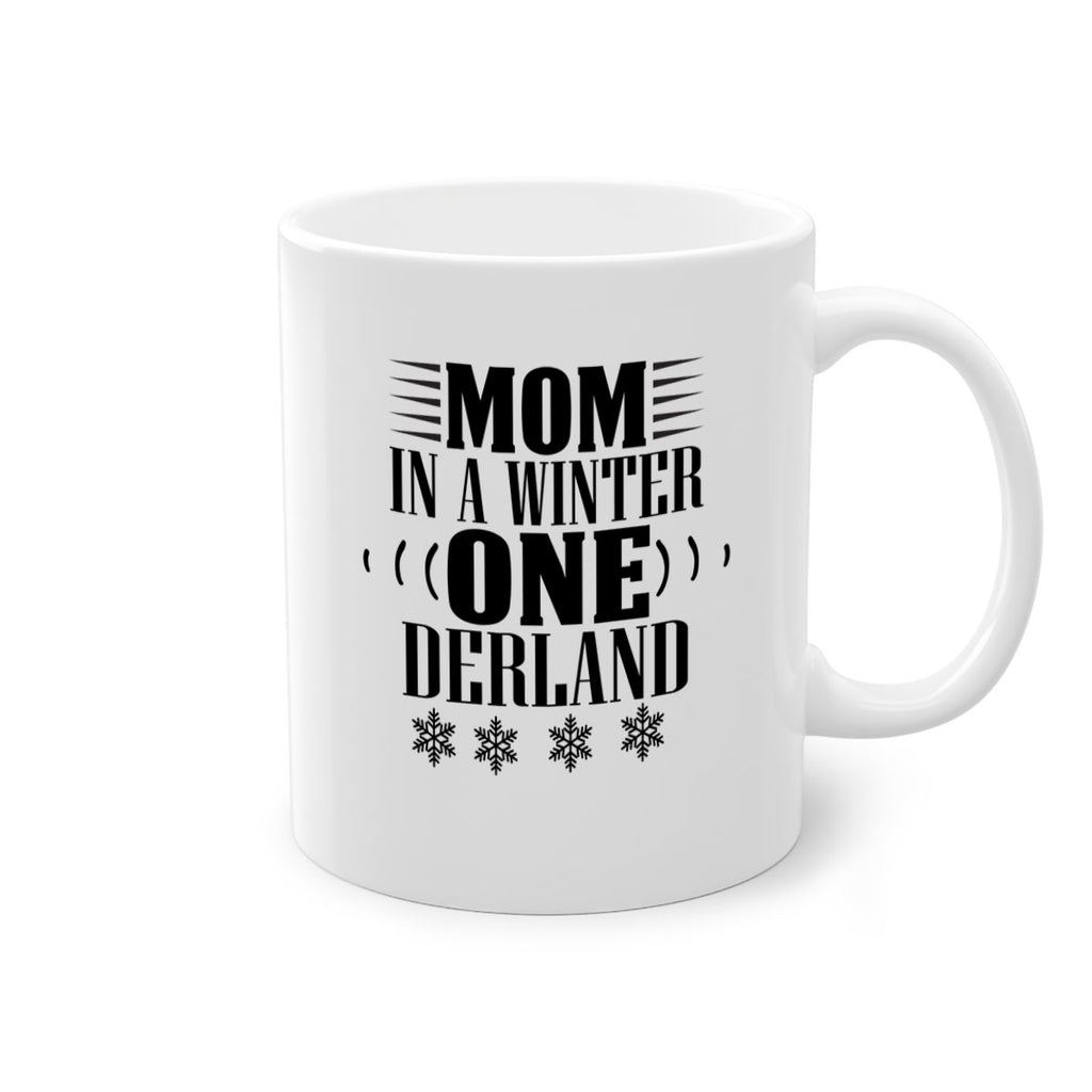 MOM IN A WINTER ONE DERLAND 322#- winter-Mug / Coffee Cup