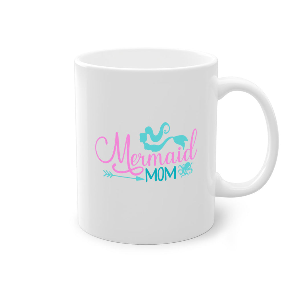 Mermaid Mom 374#- mermaid-Mug / Coffee Cup