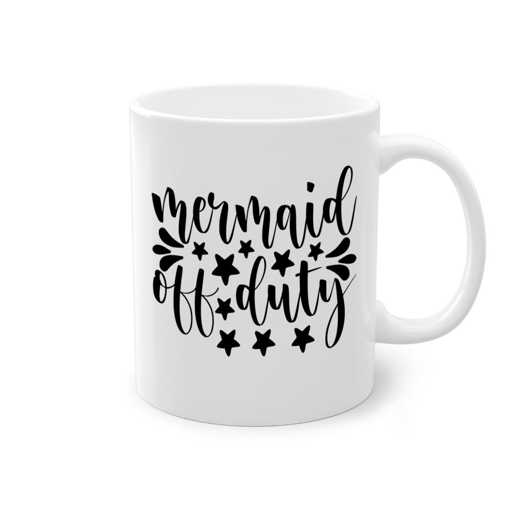 Mermaid off duty 436#- mermaid-Mug / Coffee Cup