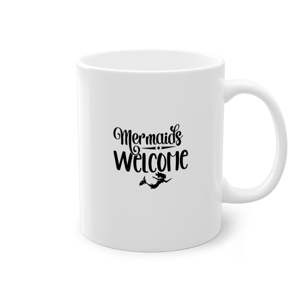 Mermaids Welcome 473#- mermaid-Mug / Coffee Cup