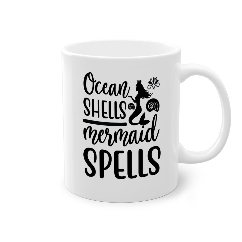 Ocean shells mermaid spells 522#- mermaid-Mug / Coffee Cup