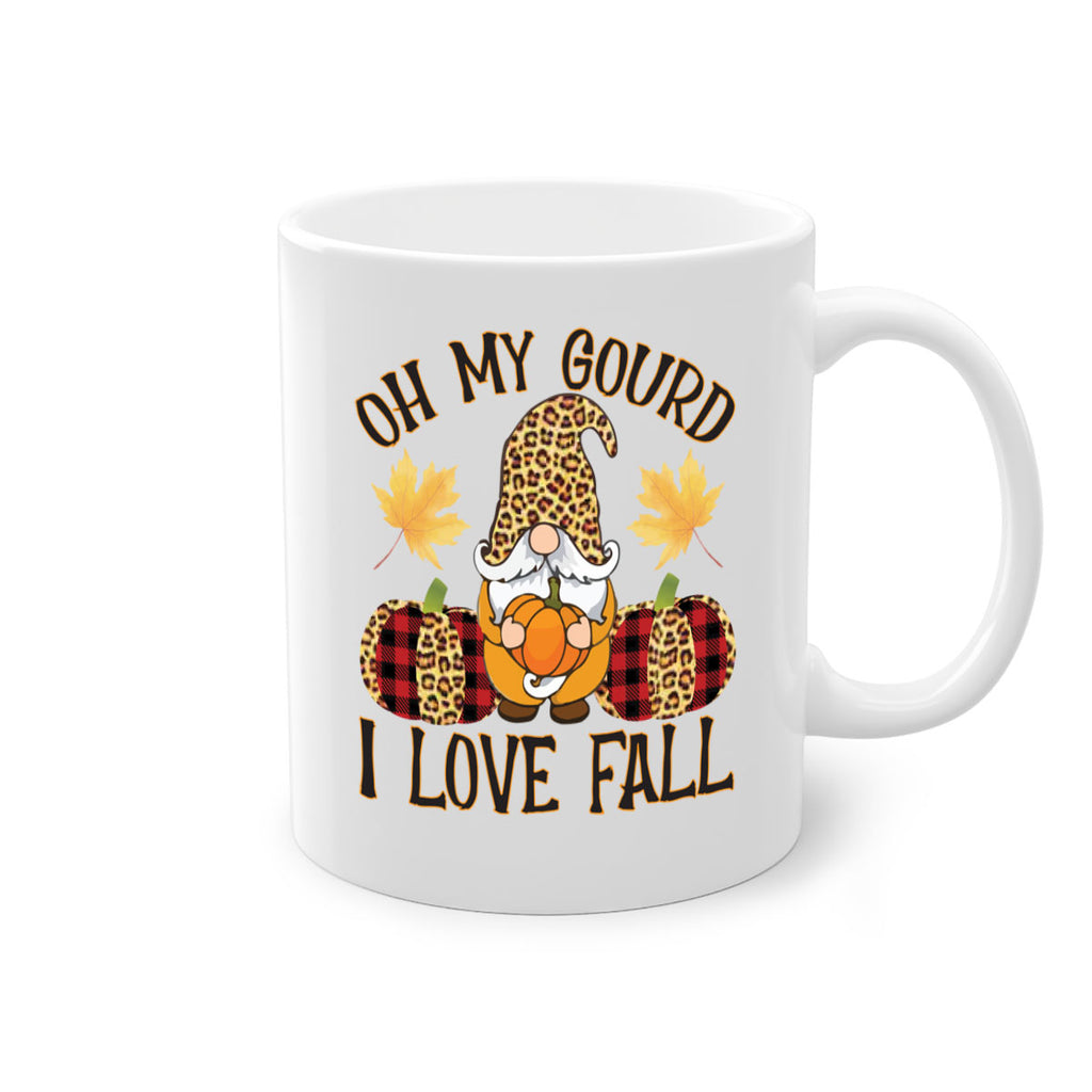 Oh My Gourd I Love Fall 456#- fall-Mug / Coffee Cup