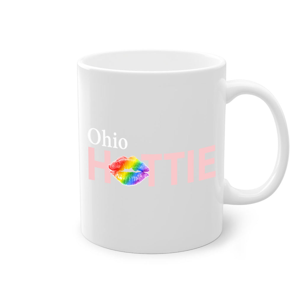 Ohio Hottie with rainbow lips 86#- Hottie Collection-Mug / Coffee Cup