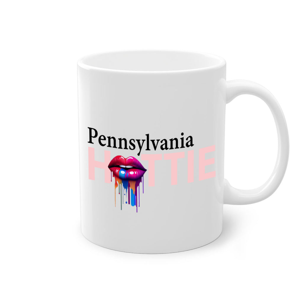 Pennsylvania Hottie with dripping lips 38#- Hottie Collection-Mug / Coffee Cup