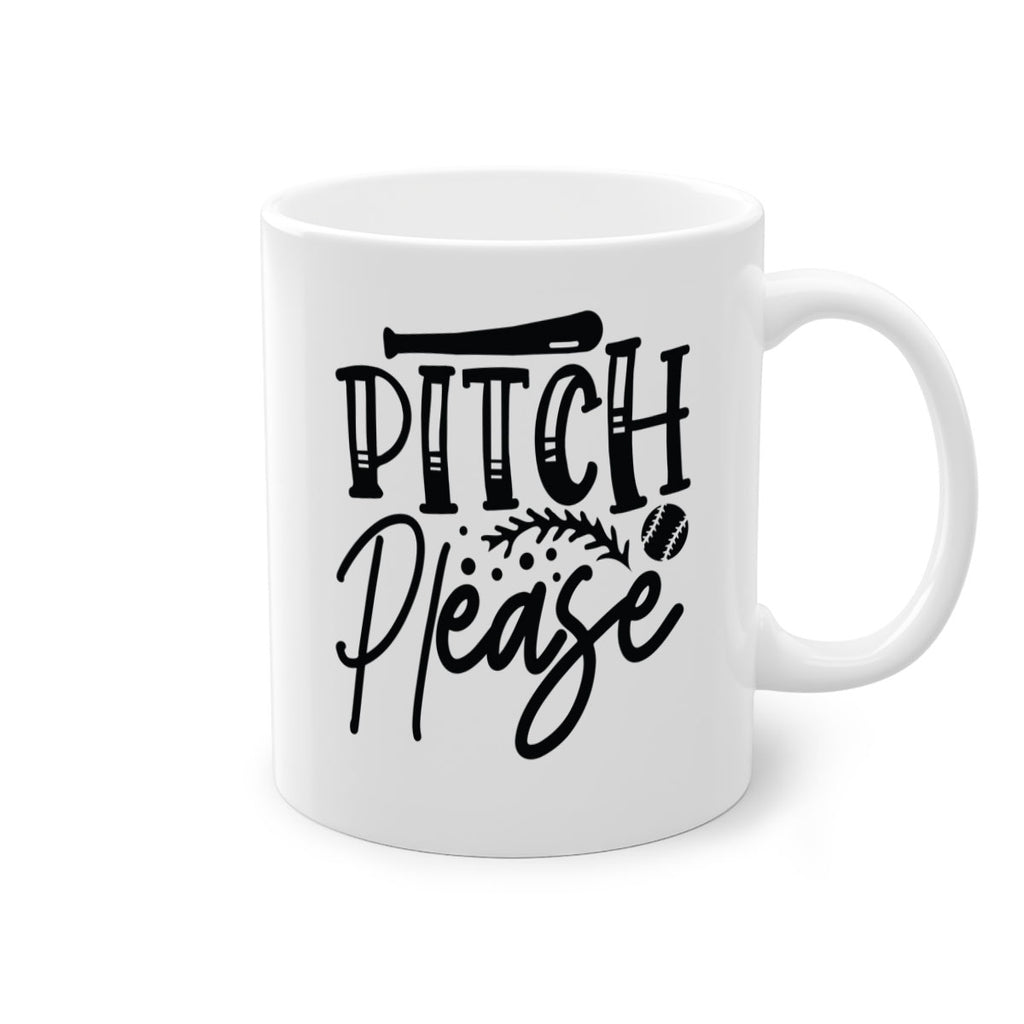 Pitch Please 2037#- baseball-Mug / Coffee Cup