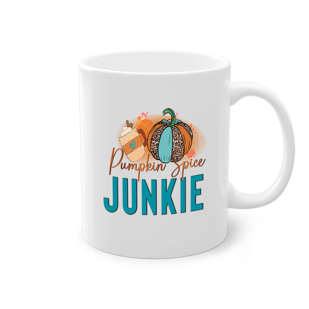 Pumpkin Spice Junkie 550#- fall-Mug / Coffee Cup