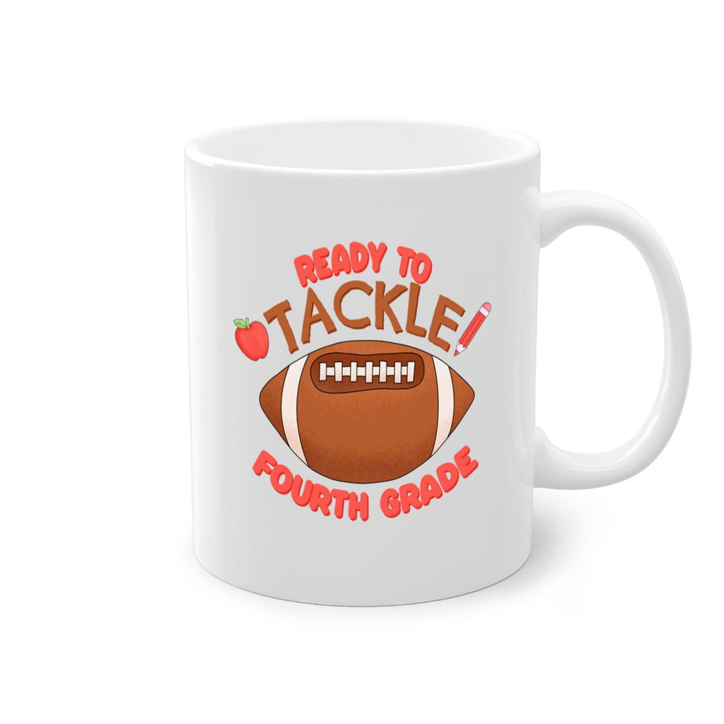 Ready to tackle 4th Grade 23#- 4th grade-Mug / Coffee Cup
