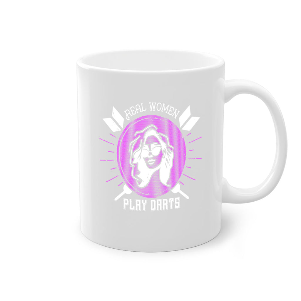Real women play darts 1855#- darts-Mug / Coffee Cup