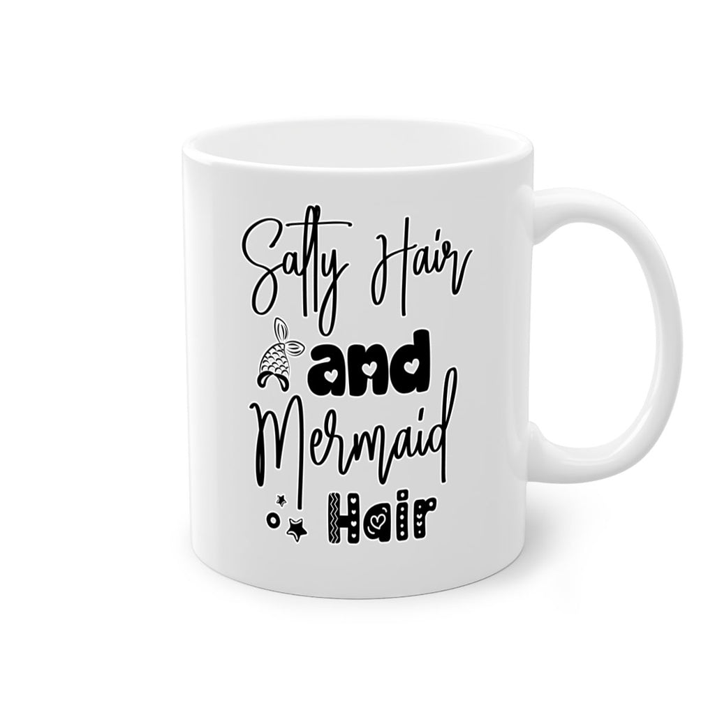 Salty Hair and Mermaid Hair 572#- mermaid-Mug / Coffee Cup