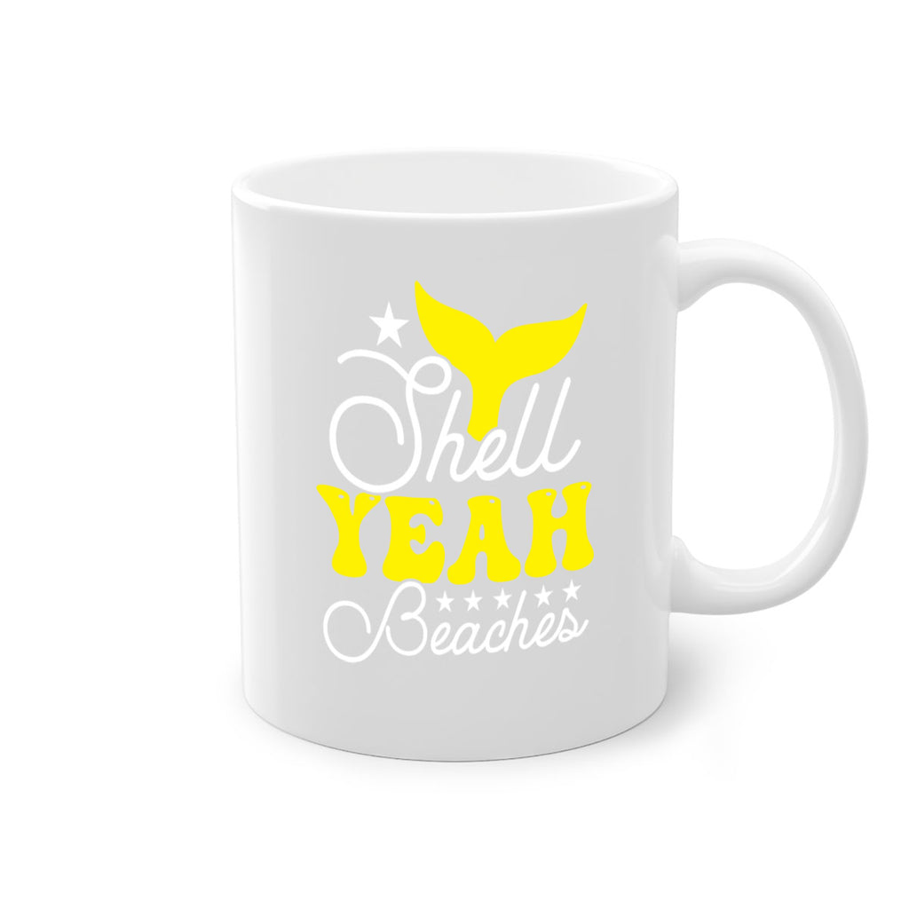Shell Yeah Beaches 585#- mermaid-Mug / Coffee Cup
