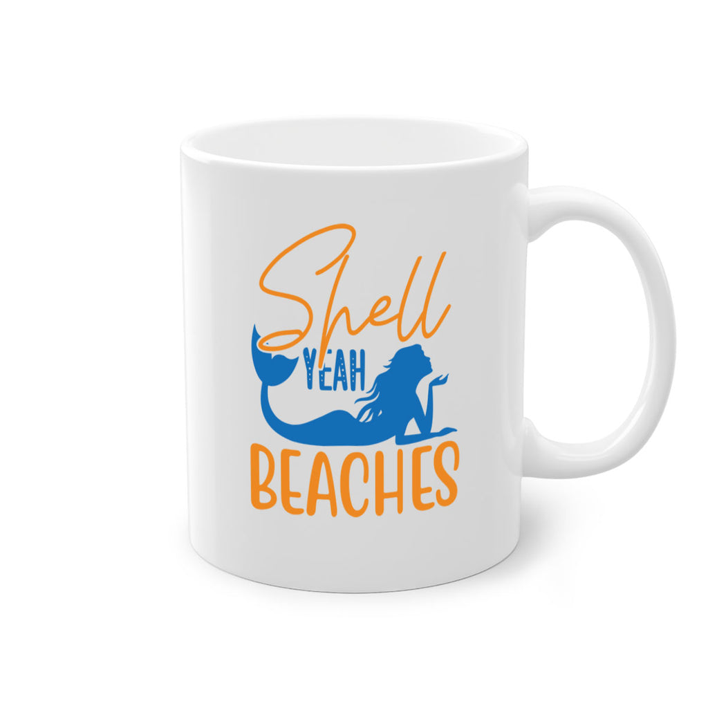 Shell Yeah Beaches 591#- mermaid-Mug / Coffee Cup