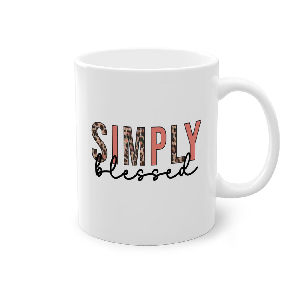 Simply blessed 575#- fall-Mug / Coffee Cup