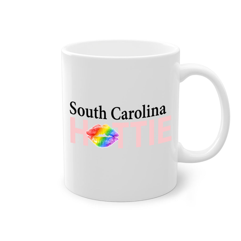 South Carolina Hottie with rainbow lips 40#- Hottie Collection-Mug / Coffee Cup